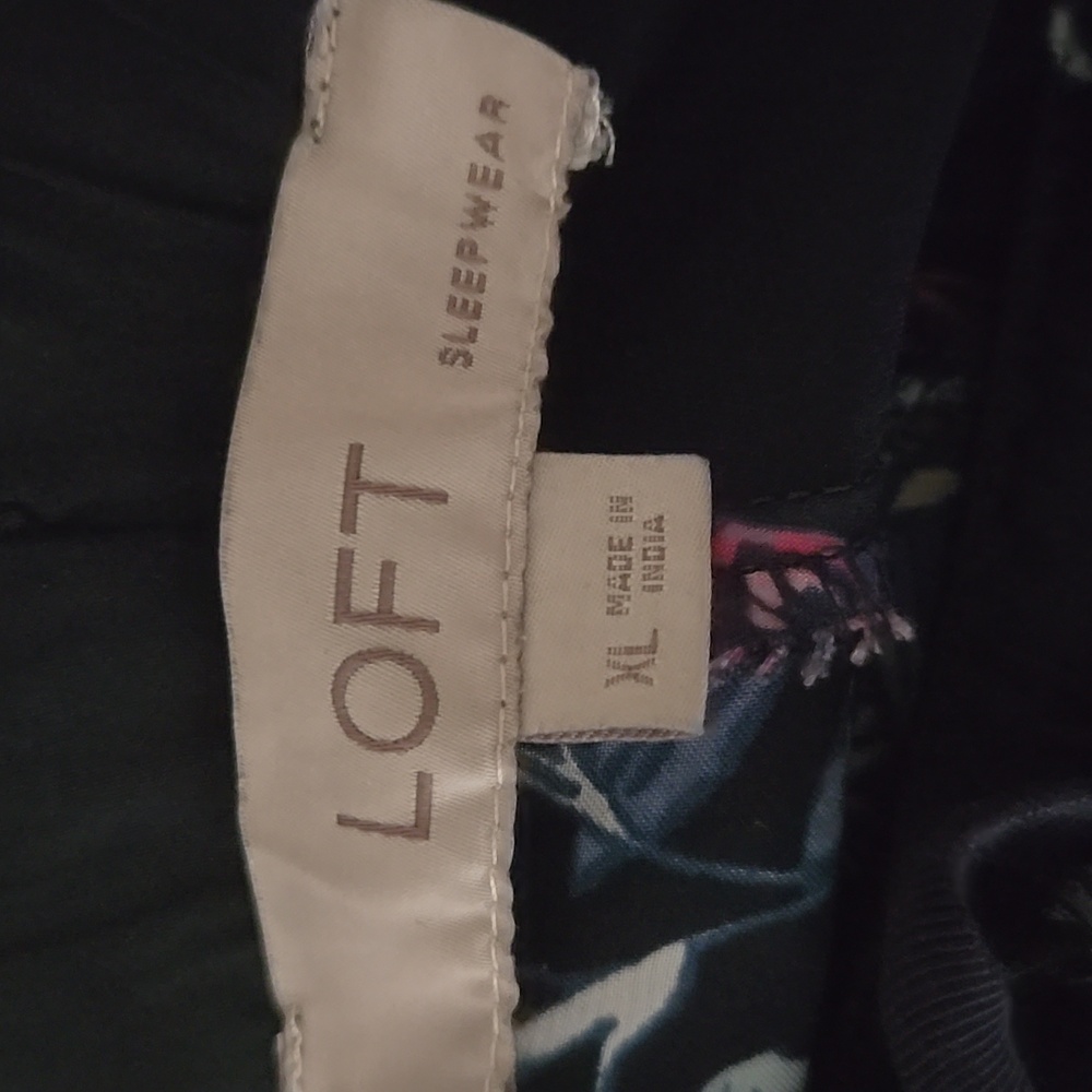 Loft Floral Black Pajama Set - Picture 11 of 11